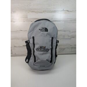 The North Face Dyno Backpack Gray Black School Laptop Daypack